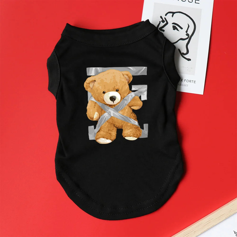 Bear Fashion Dog Summer T-shirt