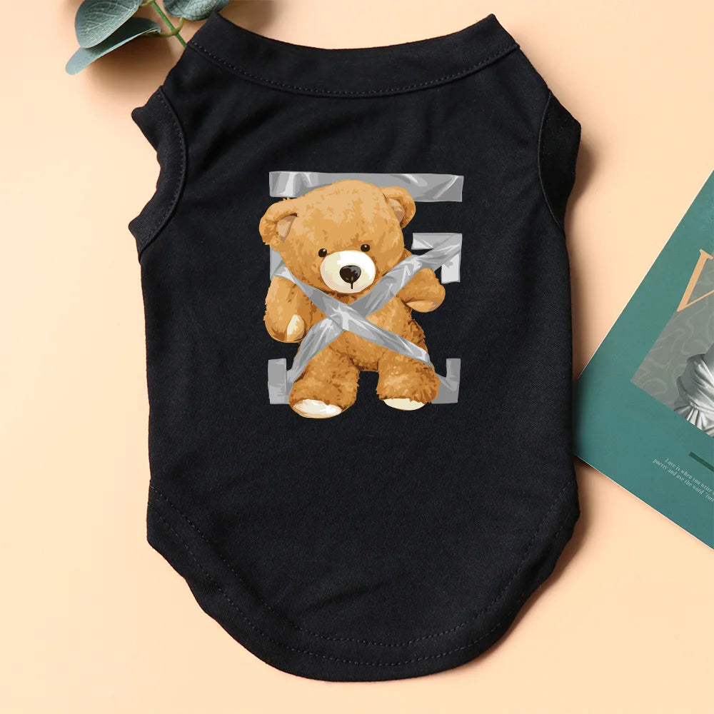 Bear Fashion Dog Summer T-shirt