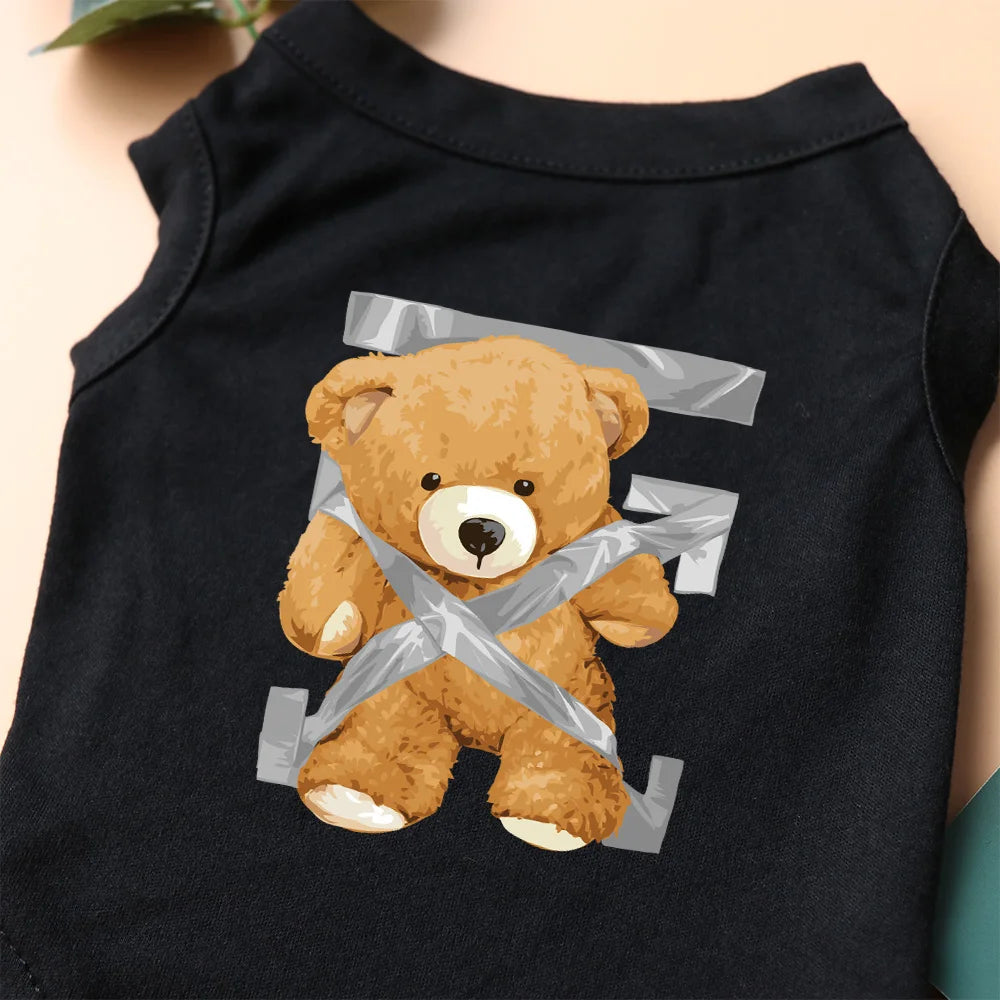 Bear Fashion Dog Summer T-shirt