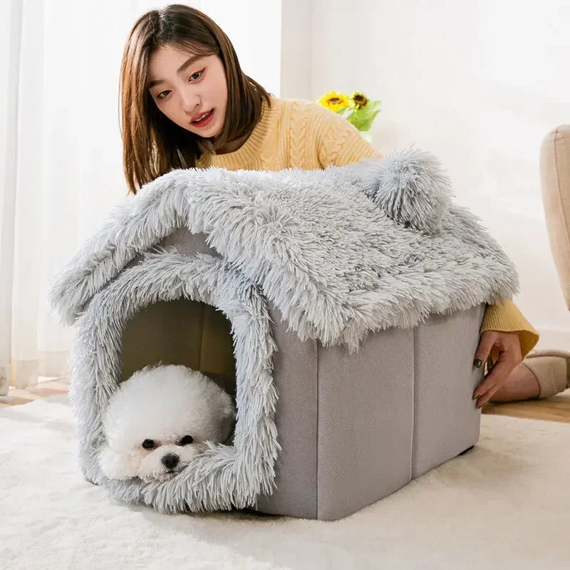 Foldable Dog House Hideaway