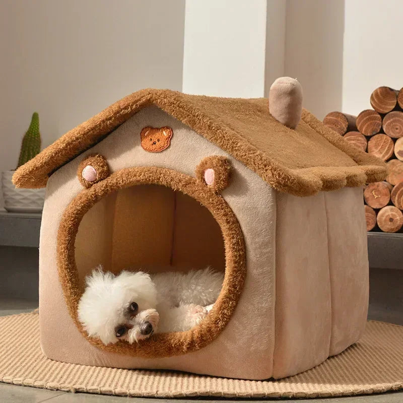 Foldable Dog House Hideaway