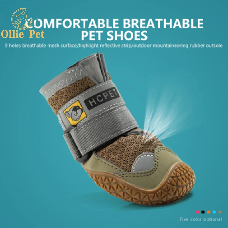 Silicone Dog Shoes Waterproof