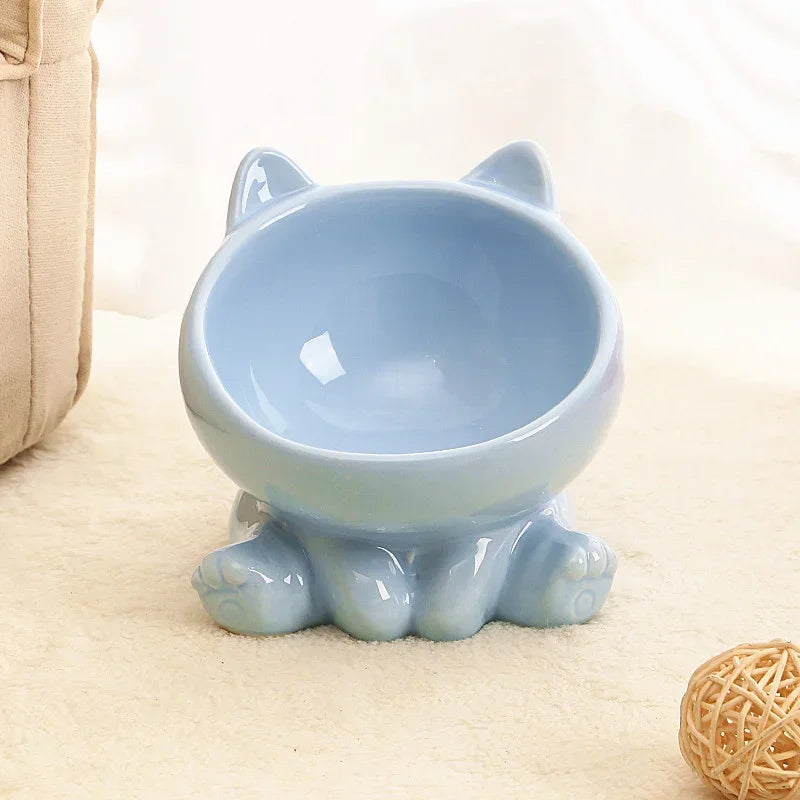 Playful Kitty  Ceramic Bowls