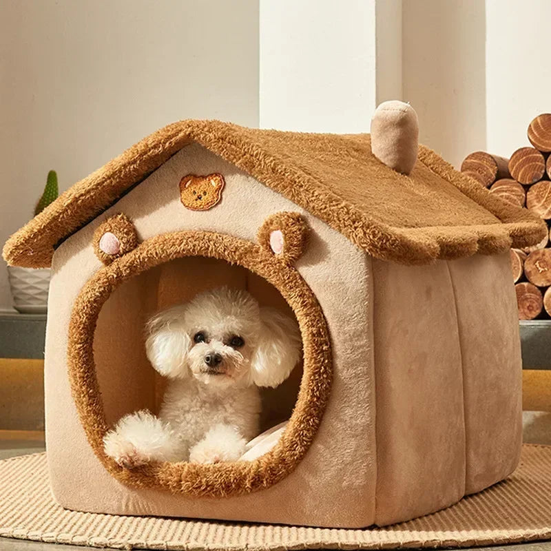 Foldable Dog House Hideaway