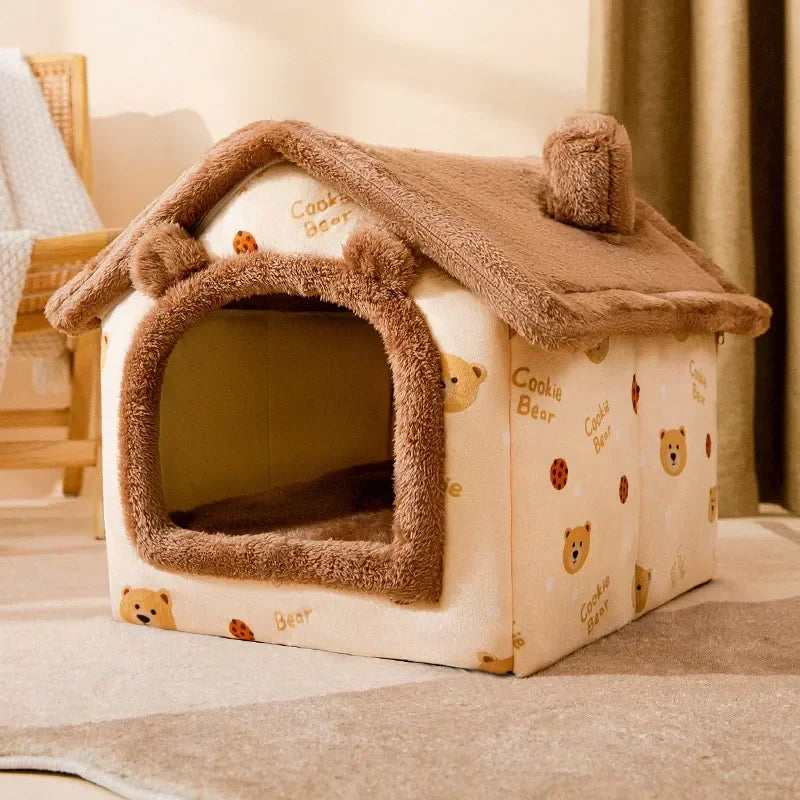 Foldable Dog House Hideaway