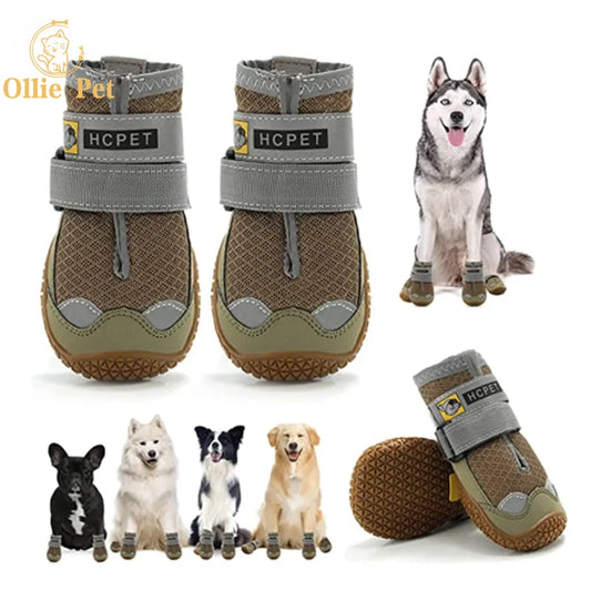 Silicone Dog Shoes Waterproof